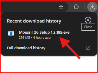 Download Installer Step 3